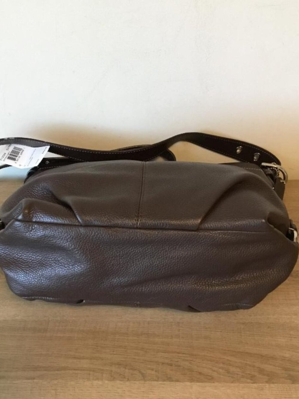 Coach Mahogany Pebbled Leather Convertible Shoulder Bag SoHo Model NWT - Picture 8 of 14